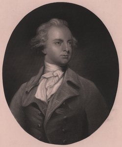 सर अब्राहम ह्यूम का पोर्ट्रेट, दूसरा बैरोनेट (1749-1838), जोशुआ रेनॉल्ड्स द्वारा पेंटिंग से जी स्टोडार्ड द्वारा उत्कीर्ण, 25x33 सेमी, सदाचार और सह प्रकाशक, लंदन, लगभग 1860 द्वारा जेबी और ब्राउन जे। और रोबोथम