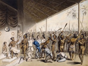 1817 में पुतिन को मौत के घाट उतारने का आदेश देने वाला एक मूल निवासी द्वारा सी। ब्रे