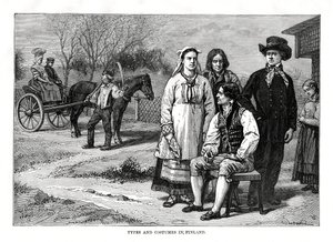 फ़िनलैंड में प्रकार और वेशभूषा, 1879