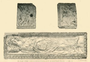 सेंट गिउस्टिना का सरकोफैगस, c1476, 1881। द्वारा सी स्टोनी