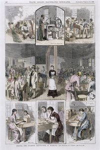 सिगरेट निर्माण, 1883 द्वारा सी। उपम