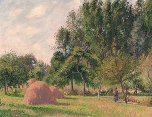 हेस्टैक्स, मॉर्निंग, stragny, 1899। द्वारा केमिली जैकब पिसारो