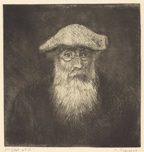 सेल्फ-पोर्ट्रेट केमिली पिसारो, स्वयं द्वारा, c. 1890.