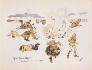 द फर्स्ट शैल, लैडस्मिथ, 1899, द लेग्गर ऑफ़ लैडस्मिथ, 1900 से