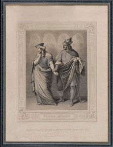 द निबेलुन्गोनिल्ड। गुंथर और ब्रांहिल्ड, 1860। द्वारा कार्ल अर्नोल्ड गोंजेनबैच