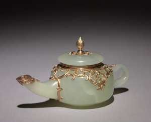 लघु चायदानी, c.1896 द्वारा कार्ल फैबर्ज