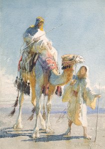 द शैक एंड गाइड, 1874 द्वारा कार्ल हाग