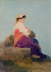 &39;ऊना चियोचिआरा&39;, एक इतालवी किसान लड़की का अध्ययन