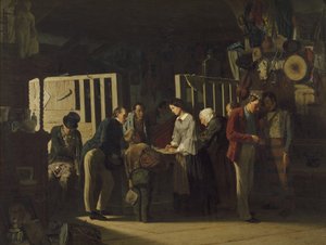 प्यादा दुकान II, 1859 द्वारा कार्ल हेंड्रिक डी अनकर