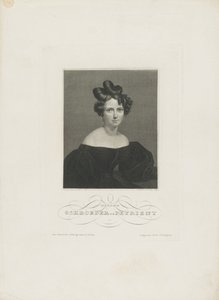 ओपेरा गायक विल्हेल्मिन श्रोडर-डेविरेंट 1804-1860 का चित्र, सी। 1840।