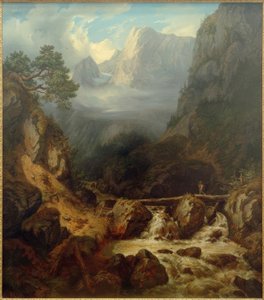 C.Morgenstern, Hallstatt के पास Waldbachstrub