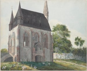 1814 में कैडरिच में द टोटेनकैपेल।