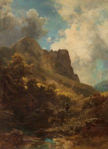 डेरीमेड के साथ घाटी घाटी, सी। 1875. द्वारा कार्ल स्पिट्जवेग