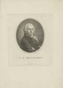 संगीतकार जोहान फ्रेडरिक रीचर्ड का पोर्ट्रेट 1752-1814, 1814।