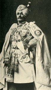 सर परताब सिंह, 19 वीं सदी के अंत में, c1920।