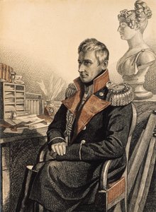 गणना मिखाइल वोरोत्सोव का पोर्ट्रेट 1782-1856, 1820
