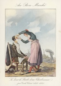 एक चारबोनियर का बार्ड्स डे (रंग लिथो)