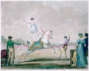 सर्कस हॉर्स के व्यायाम, c1818-1836 द्वारा कारल वर्नेट