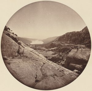 डोनर लेक, कैलिफ़ोर्निया, सी। 1860 के दशक। द्वारा कार्लटन एम्मन्स वॉटकिंस