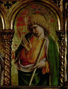 सेंट जेम्स कम, 76636 के पैनल विस्तार पर SantEmidio polyptych, 1473 टेम्प्ला से विस्तार द्वारा कार्लो क्रिवेली