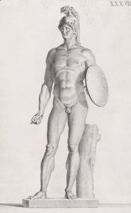 मंगल ग्रह की प्रतिमा, 1734