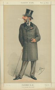 माननीय जेसी विवियन, हमेशा सुखद हमेशा सामान्य, 5 नवंबर 1870, वैनिटी फेयर कार्टून
