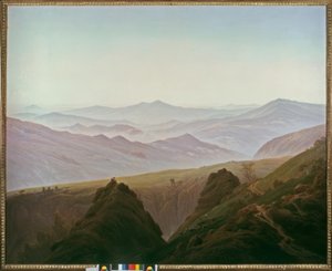पहाड़ों में सुबह द्वारा कैस्पर डेविड फ्रेडरिक
