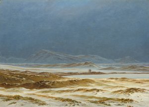 उत्तरी लैंडस्केप, स्प्रिंग, c.1825 (कैनवास पर तेल) द्वारा कैस्पर डेविड फ्रेडरिक