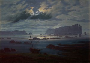 चांदनी में उत्तरी सागर, 1823-24 द्वारा Caspar David Friedrich