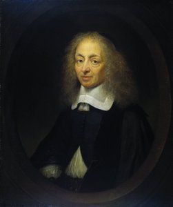 कॉन्स्टेंटिजन ह्यूजेंस का पोर्ट्रेट (1596-1687) द्वारा Caspar Netscher