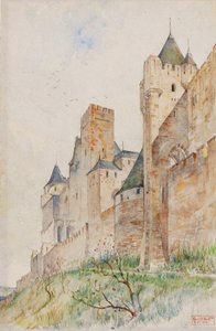 Carcassonne, फ्रांस, 1913 की लड़ाई। द्वारा कैस गिल्बर्ट