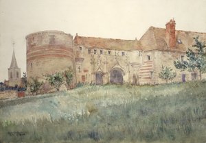 शैटो डे ल'हौब्लौनियरे, 1924। द्वारा कैस गिल्बर्ट