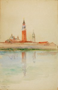 सैन जियोर्जियो मैगिओर, वेनिस, 1898। द्वारा कैस गिल्बर्ट