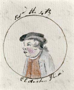 एडवर्ड IV, c.1790 (कागज पर कलम और स्याही और wc)