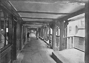 वाटरगेट स्ट्रीट रो, चेस्टर, सी 1896