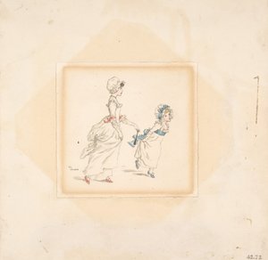 वुमन एंड चाइल्ड, 1883। द्वारा कैथरीन ग्रीनवे