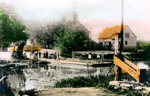 बैबॉक हायट, ऑक्सफ़ोर्डशायर, 1926 में नौका। द्वारा कैवेंडर लिमिटेड