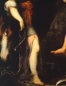 चरवाहों के बीच एर्मिनिया, सेको ब्रावो (1607-1661) द्वारा, विवरण