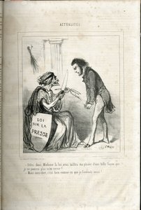 ले चरिवारी में चाम का चित्रण (1819-1879) द्वारा Amedee de Noe (चाम)