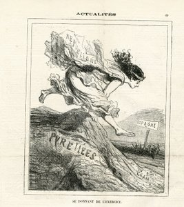 ले चरिवारी में चाम का चित्रण (1819-1879) द्वारा Amedee de Noe (चाम)