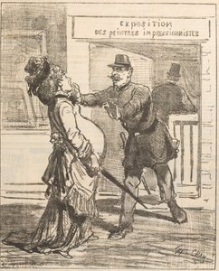मैडम, प्रवेश करना उचित नहीं है! ले चिवारी, 16 अप्रैल, 1877, 1877।