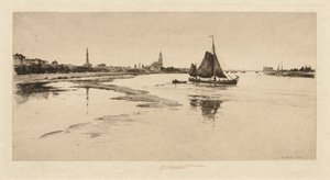 राइन पर अर्नहैम, 1888।