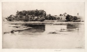 द चार्ल्स नदी, 1890।