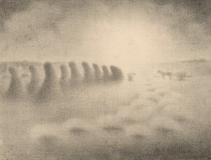 हार्वेस्ट का अंत, 1890। द्वारा चार्ल्स एनग्रैंड