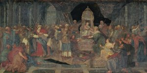 मंदिर से अठालिया का पीछा करते हुए, 1710 द्वारा चार्ल्स एंटोनी कोपेल