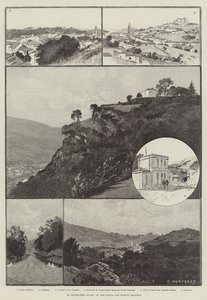 दक्षिण-पश्चिम स्पेन में, ज़फ़रा और ह्यूएलवा रेलवे पर द्वारा चार्ल्स अगस्टे लोय