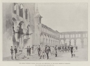 जर्मन सम्राट दमिश्क में खंडहर और ग्रैंड मस्जिद के पुनर्निर्माण का दौरा करते हैं