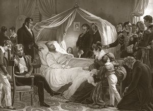 5 मई, 1821 को नेपोलियन ने अपनी मृत्यु पर, द्वारा स्टुबेन के बाद चार्ल्स अगस्टे