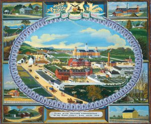 बर्क्स काउंटी अल्म्सहाउस, 1878 द्वारा चार्ल्स सी. हॉफमैन