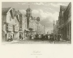 गिल्डफोर्ड, हाई स्ट्रीट, ईस्ट, 1840